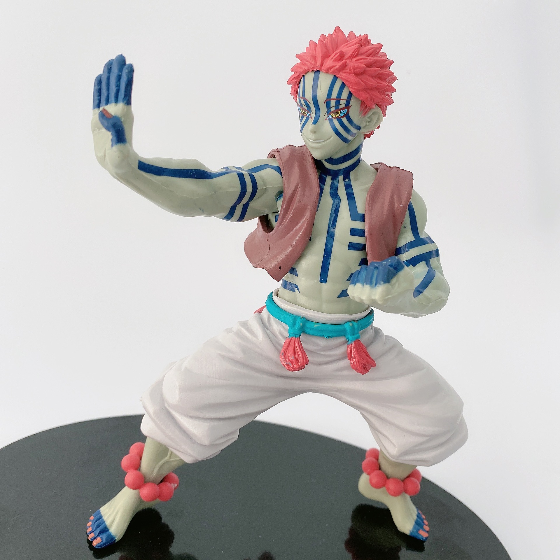 鬼灭之刃手办猗窝座十二鬼月上弦之叁优质版动漫模型摆件盒装